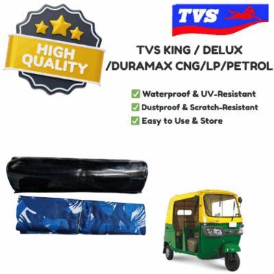 bajaj re compact – rain curtain protector