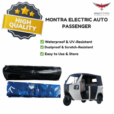bajaj re compact – rain curtain protector