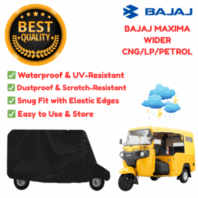 bajaj maxima auto cover